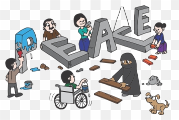 Laissez - Passer For The Migrants Peace Education Ppt Background Emoji,Runescape Rest Emotion Stops