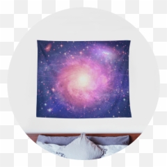 Custom Tapestry - Milky Way Emoji,My Canvas Is The Tapestry Of Human Emotion