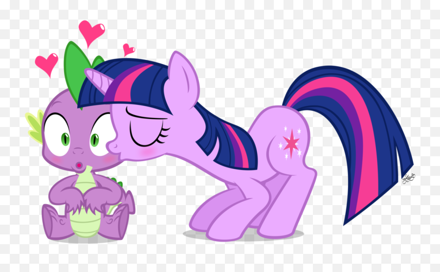 Twilight Sparkle And Spike - 10 Free Hq Online Puzzle Games Mythical Creature Emoji,Volleyball Spike Emoji