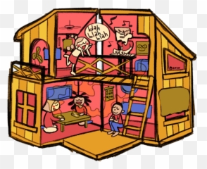 Better Roommate While Sheltering - Playhouse Emoji,Choji Emoticon