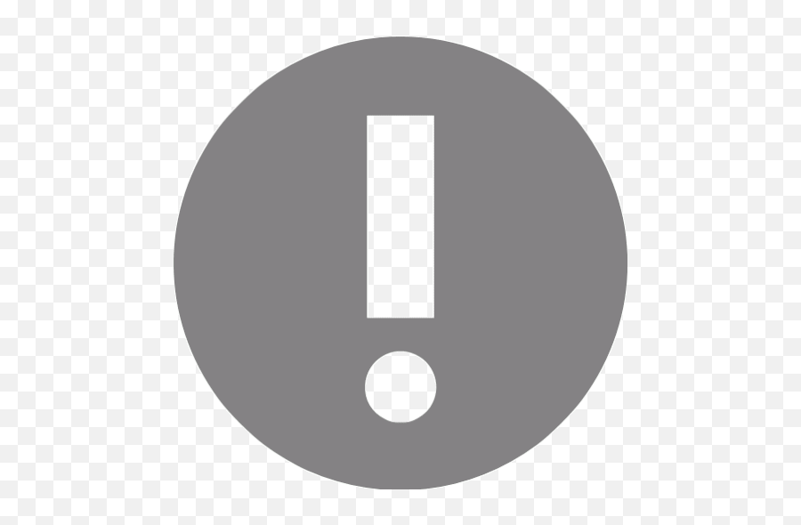 Gray Warning Icon - Free Gray Warning Icons Error Icon Animated Gif Emoji,Headbanger Emoticon For Ipod