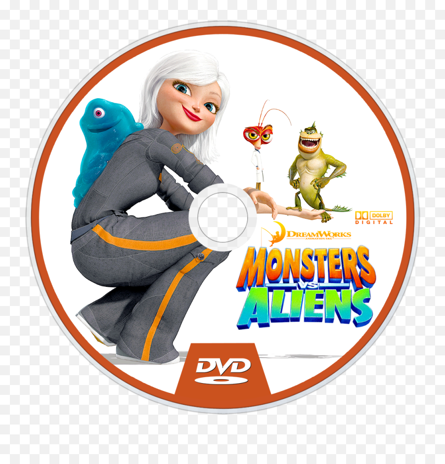 Aliens Dvd Disc Image - Monsters Vs Aliens Susan Emoji,Alien Monster Emoji