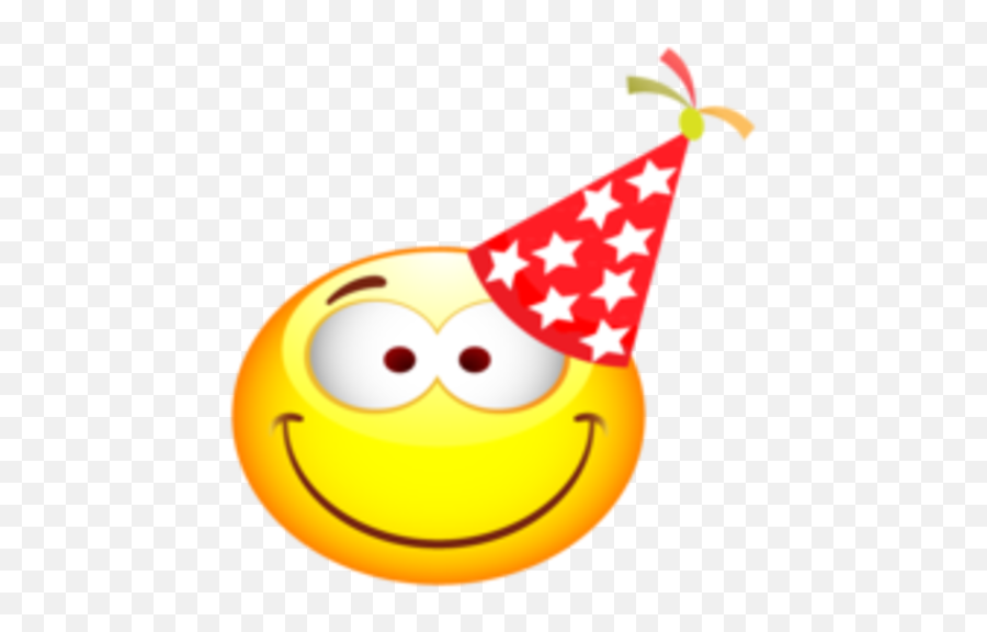 Smiley Face - Party Hat Emoji,Pilgrim Emoji