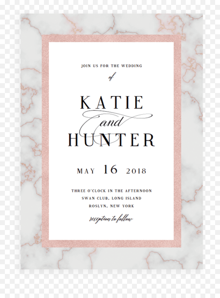 Botanical Wedding Invitation Template - Horizontal Emoji,Emoji Invitation Template