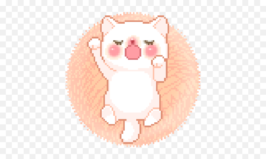 Pin On Pretty Pictures - Pixel Cat Gif Kawaii Emoji,Cute Pixel Emoticons
