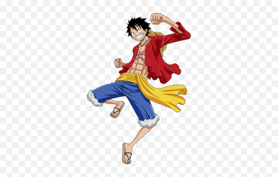 What If The Creators Of Dragon Ball Naruto One Piece - Luffy Render Emoji,Anime Emotion Pose