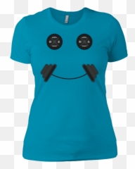 Iron Smiley Womenu0027s Extra Comfort Tee - Girl Programming T Shirt Emoji,S Rated Emoticon