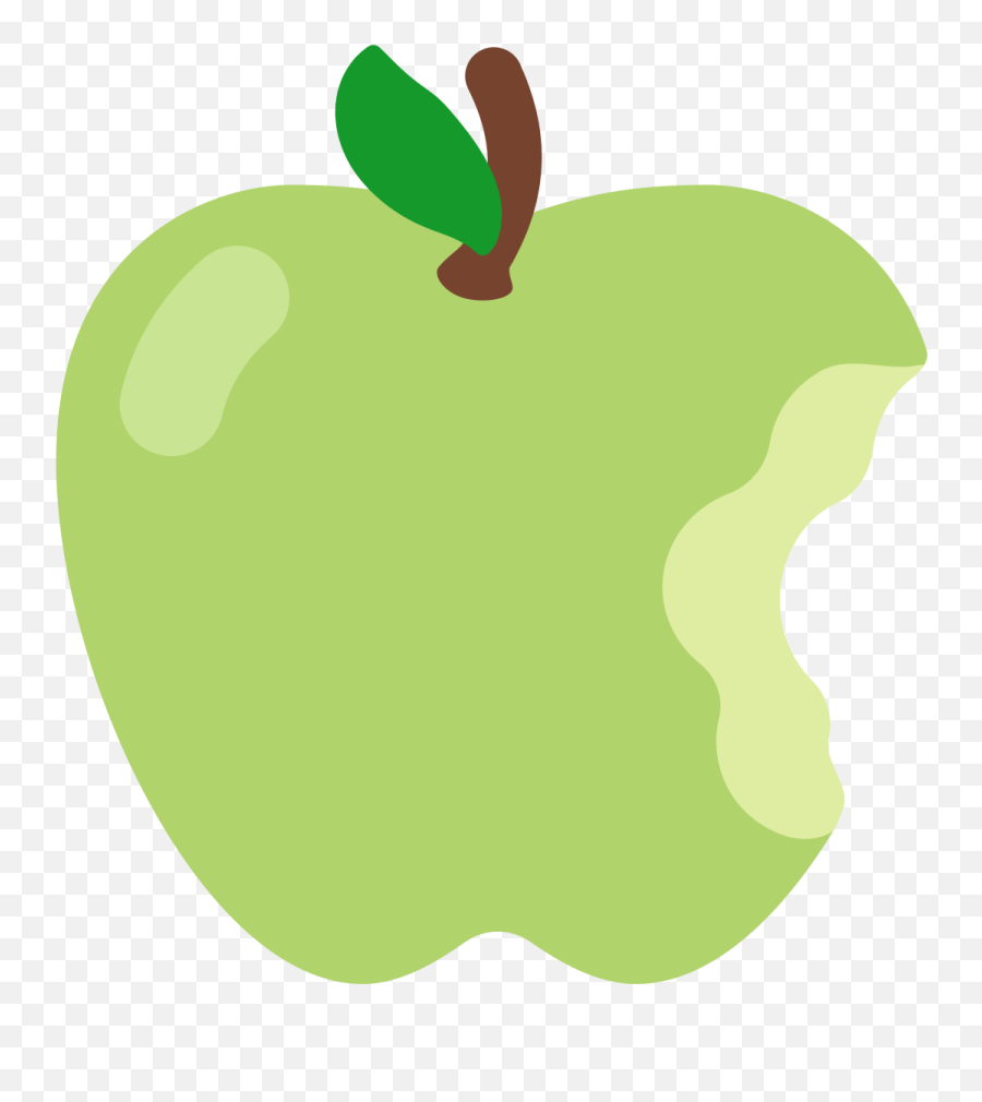 Green Apple Emoji Clipart Free Download Transparent Png - Green Apple Emoji,Apple Emojis Png