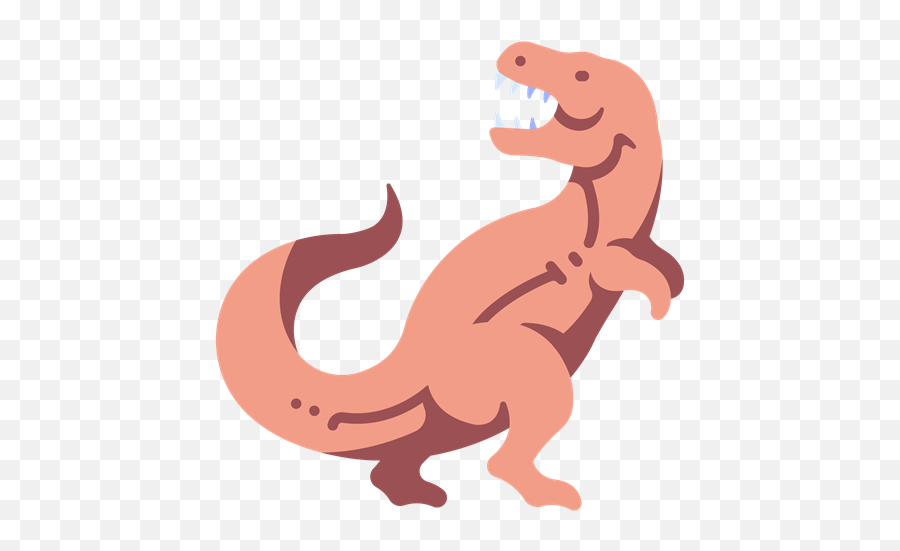 Flat Yrannosaurus Rex Dinosaurs Icons Emoji,Dinosuar Emojis