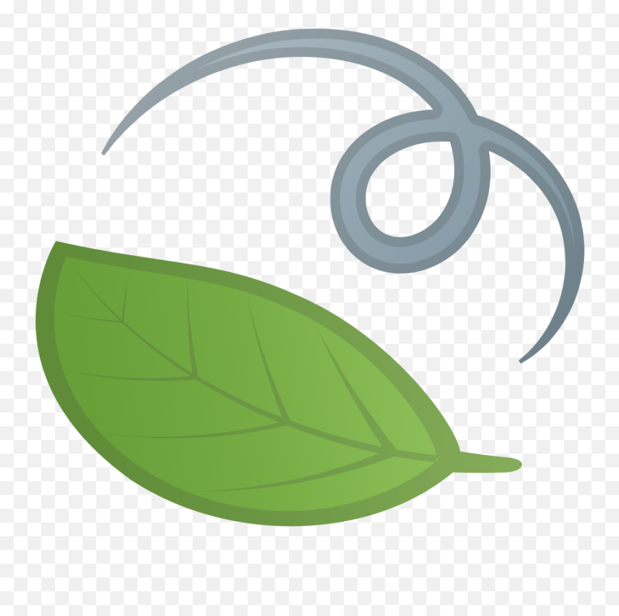 Leaf Fluttering In Wind Emoji - Flying Leaf Emoji,Leaf Emoji