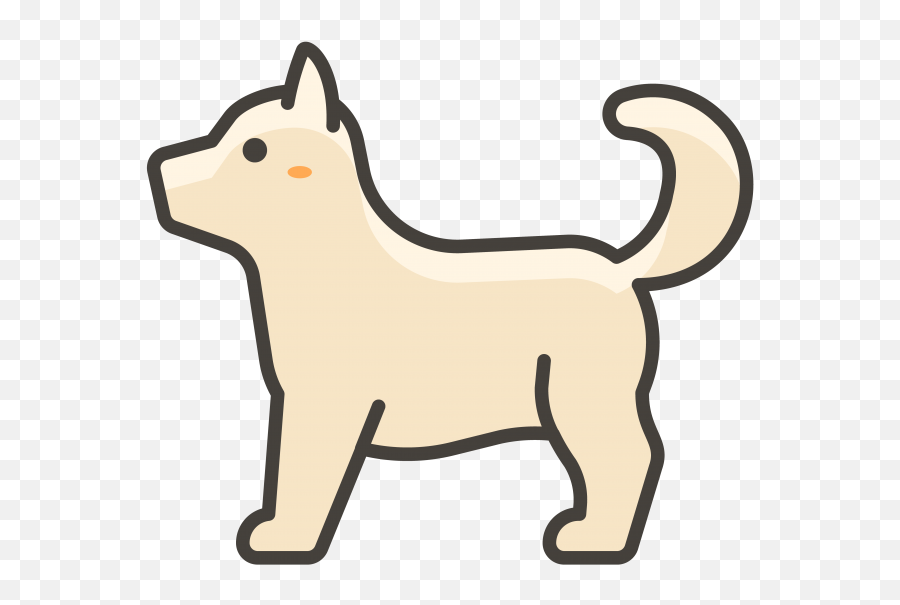 Dog Emoji Clipart - Animal Figure,Leash Emoji