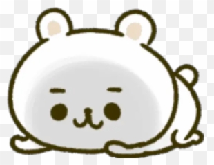 Oso Polar Emoji Calaamadaha Dhejiska Ah Ee Loogu Talagalay - Happy,Kale Emoji