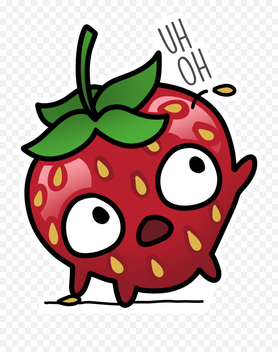 Strawberry Oopsies U2014 Mama Judyu0027s Garden Emoji,Garden Emojis