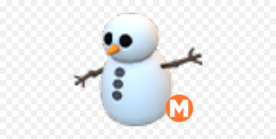 Snowman Trade Adopt Me Items Traderie Emoji,Snowman With Snow Emoji