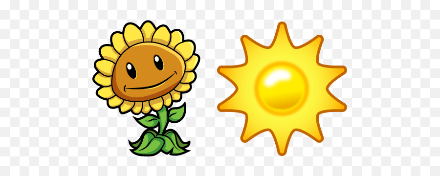 Plants Vs - Sunflower Sun Plants Vs Zombies Emoji,Sunflower Emoticon