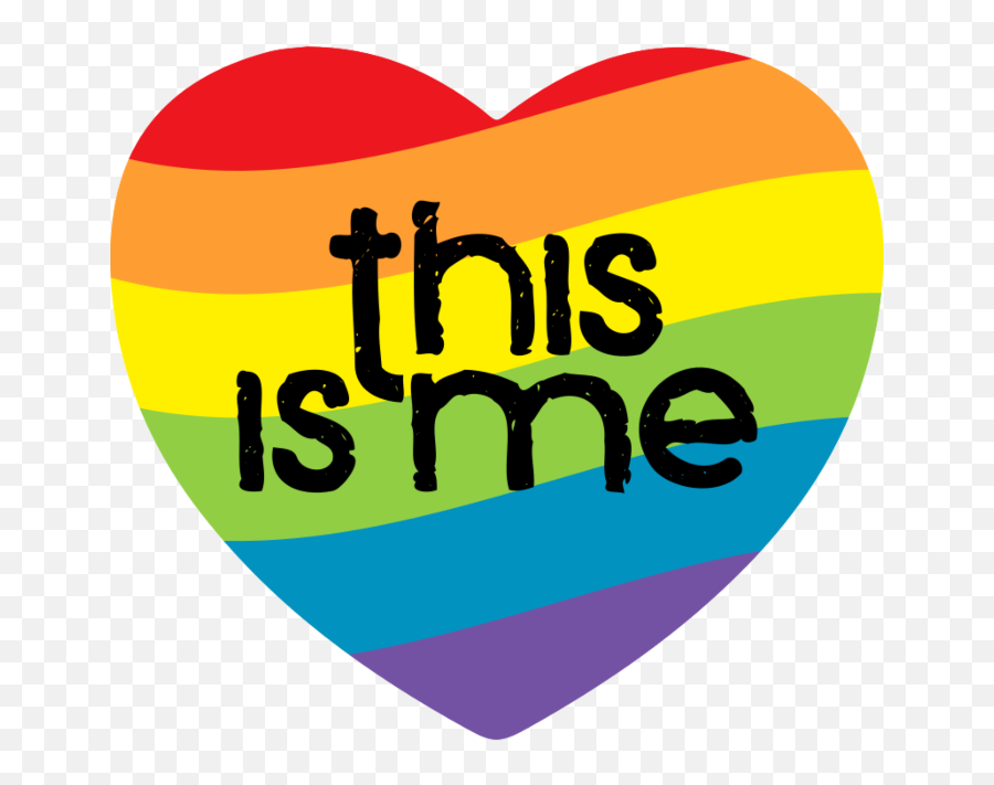 National Coming Out Day Rainbow Magnet Emoji,Raimbow Square Emoji