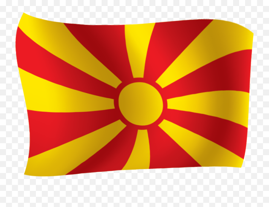 Clipart Macedonia Flag Png - Horizontal Emoji,Macedonia Flag Emoji