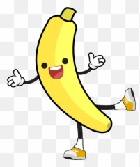 Dancing Banana Emoji - Cute Banana Clipart,Banana Emoji