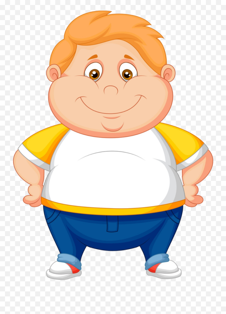 Fat Kid Sticker - Fat Boy Clipart Emoji,Fat Kid Emoji