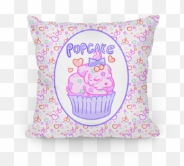 Kawaii Pillows Pillows - Baking Cup Emoji,Cupcake Emoji Pillow