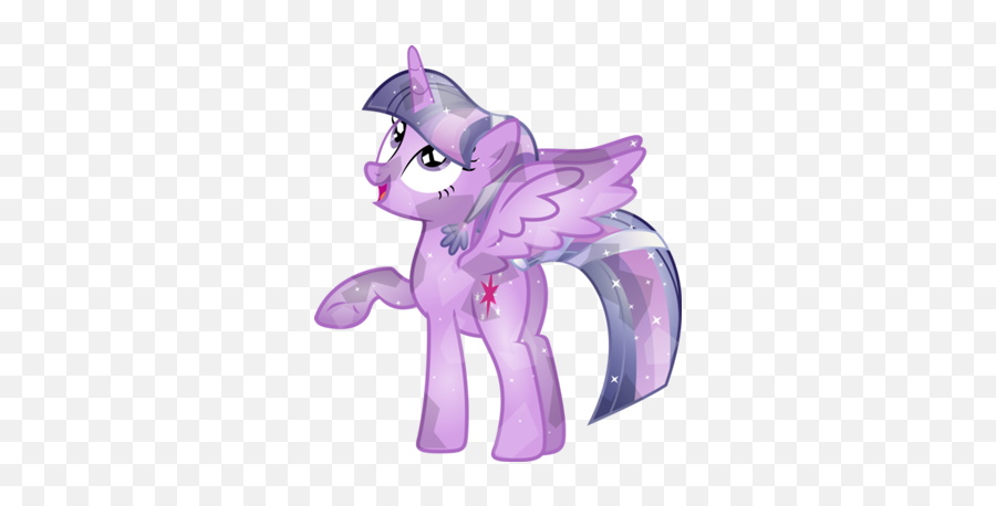 Download Crystal Alicorn Twilight Sparkle - Twilight Sparkle Mlp Princess Twilight Crystal Emoji,Crystal Ball Emoji Transparent