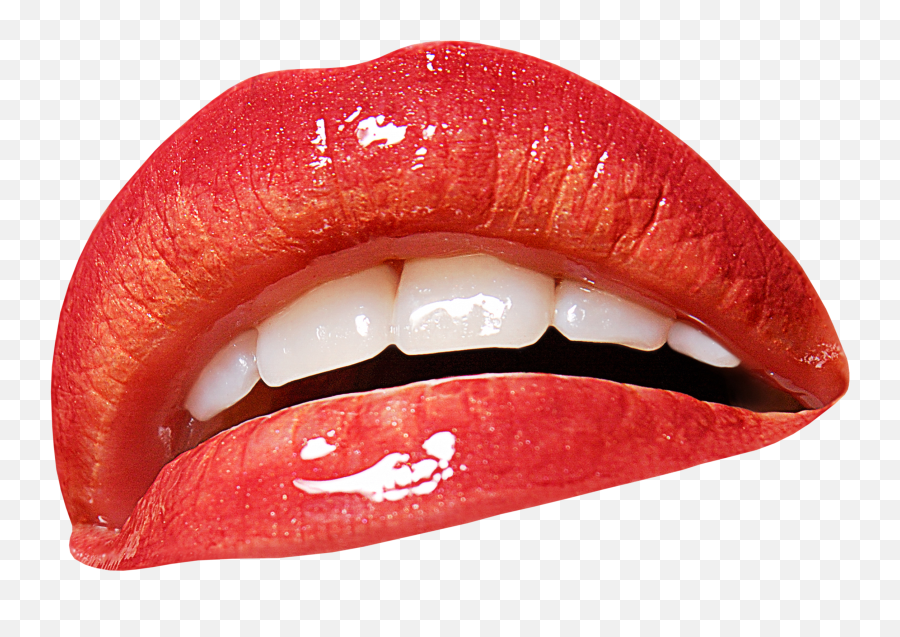 Woman Lips 13 - Open Mouth Transparent Emoji,Lip Print Emoji