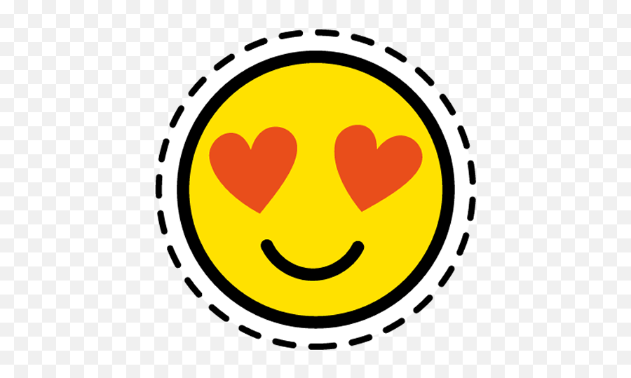 Download In Love Emoji Patch - You Are Awesome Badge Png Clipart Shapes Colors Red Circle,Love Emoji