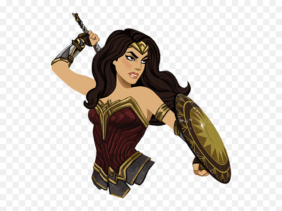 Wonder Woman By Bare Tree Media Inc - Wonder Woman Stickers Whatsapp Emoji,Warriors Emoji