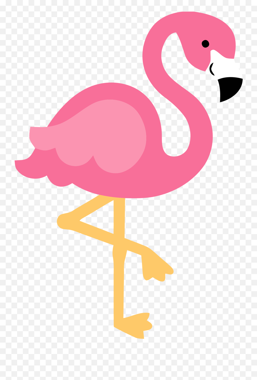Flamingo Clipart - Clip Art Library Cute Flamingo Clipart Emoji,Flamingo Emoji