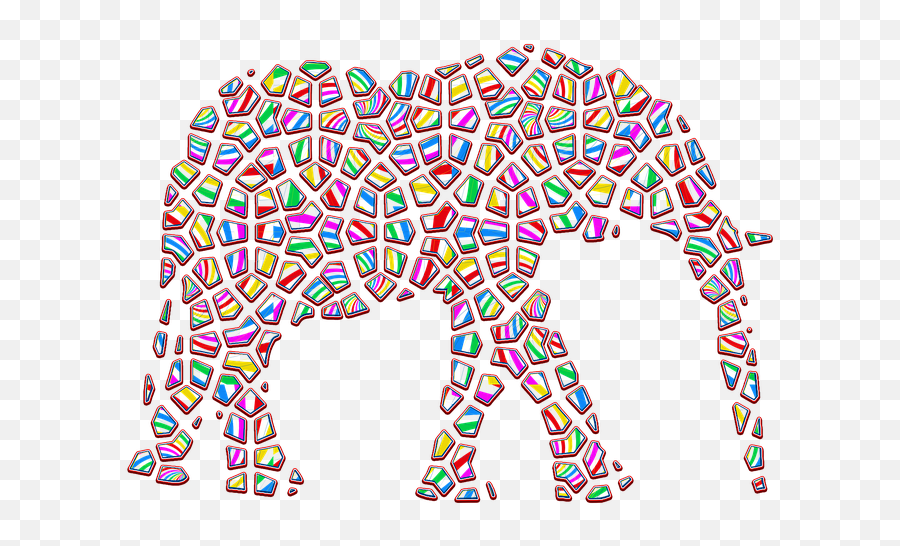 Wildlife Cartoon Wild Elephant Nature - Animales Elefante Formas Geometricas Emoji,Cartoon Emotions 3d
