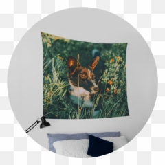 Custom Tapestry - Picture Frame Emoji,My Canvas Is The Tapestry Of Human Emotion