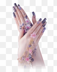 Download Art Horoscope Nails Fingers Artificial Creative - Logo Nail Art Png Emoji,Manicure Emoticon