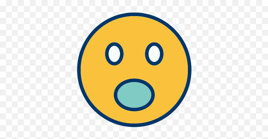 Face Smiley Emoticon Surprised Icon - Ooo Smiley Emoji,Smiley Emoticon