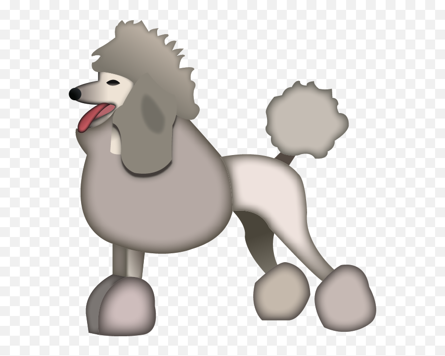 Download Poodle Dog Emoji - Poodle Dog Emoji Png,Puppy Emoji