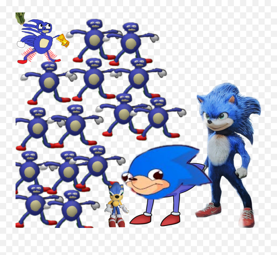 Sanic Sticker - Sonic The Hedgehog Emoji,Sanic Emoji