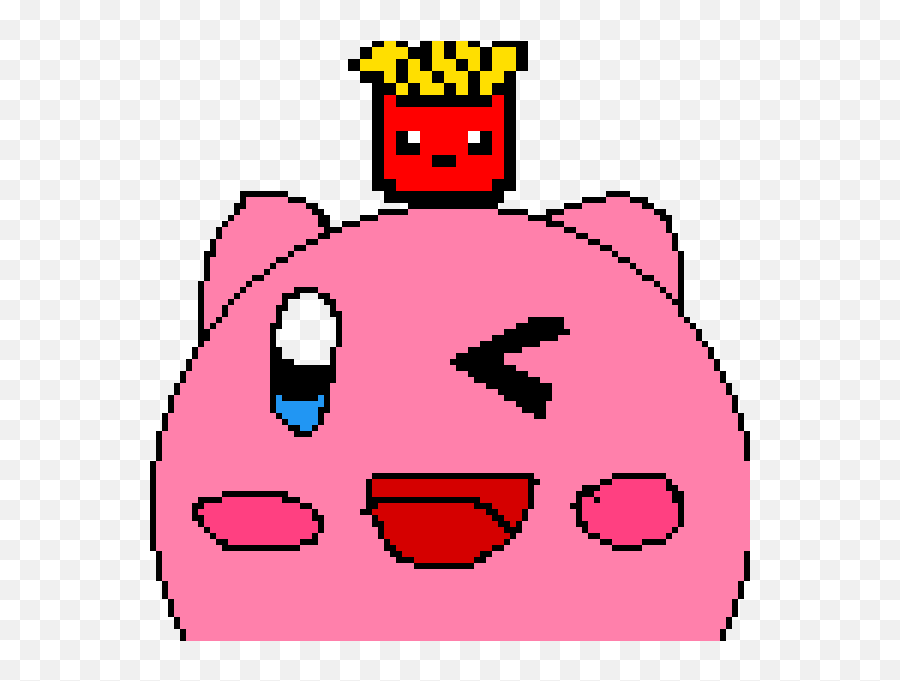 Ultra - Food Pixel Art Easy Cute Emoji,Fighting Kirby Emoticon