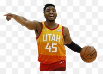 Donovan Mitchell Transparent Background Png Png Arts - Transparent Background Nba Player Png Emoji,Nba No Background Emojis