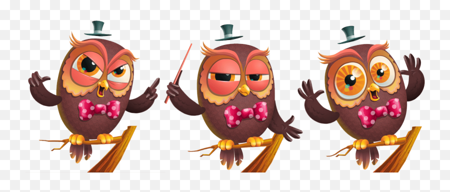 Owl Lovely Character Animator Puppet Graphicmama - Happy Emoji,Owl Emotion Vectors