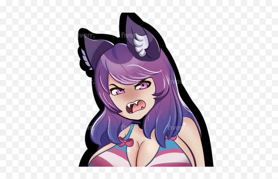 Create Twitch Emotes For Streamers - Fictional Character Emoji,Twitch Emoticons Girl