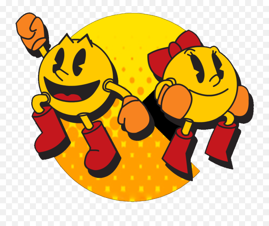 Ms - Pacman Fanart Background Clipart Full Size Emoji,One Punch Man Emoticon