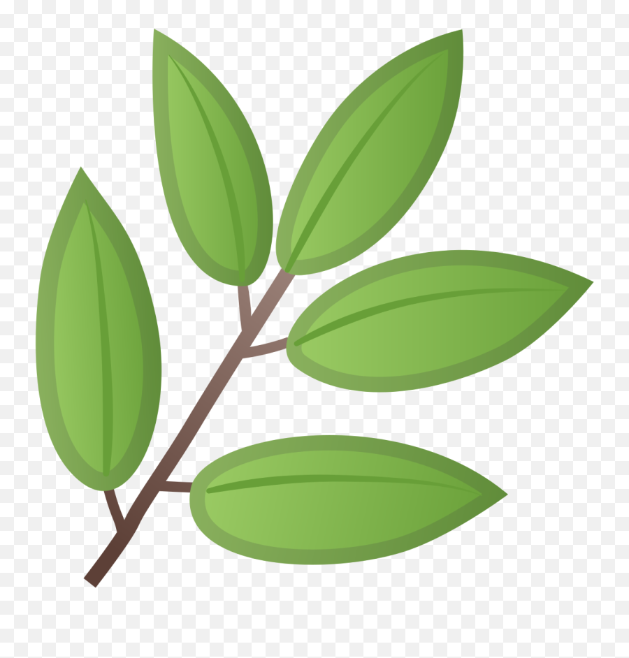 Herb Emoji Meaning With Pictures - Herb Emoji Png,Leaf Emoji