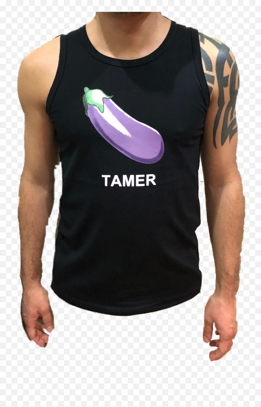 Eggplant Tamer Tank Top Peachesandeggplants Emoji,Eggpalnt Emoji