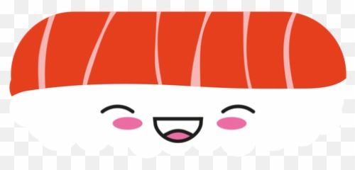 Kawaii Face Tuna Sushi Icon - Atun Kawaii Emoji,Sushi Emoji Png