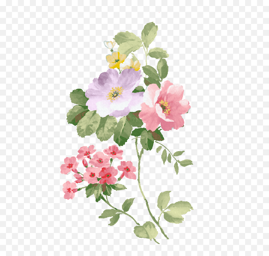 Boquet Bouquet Watercolor Sticker - Drawing Flower Emoji,Boquet Emoji