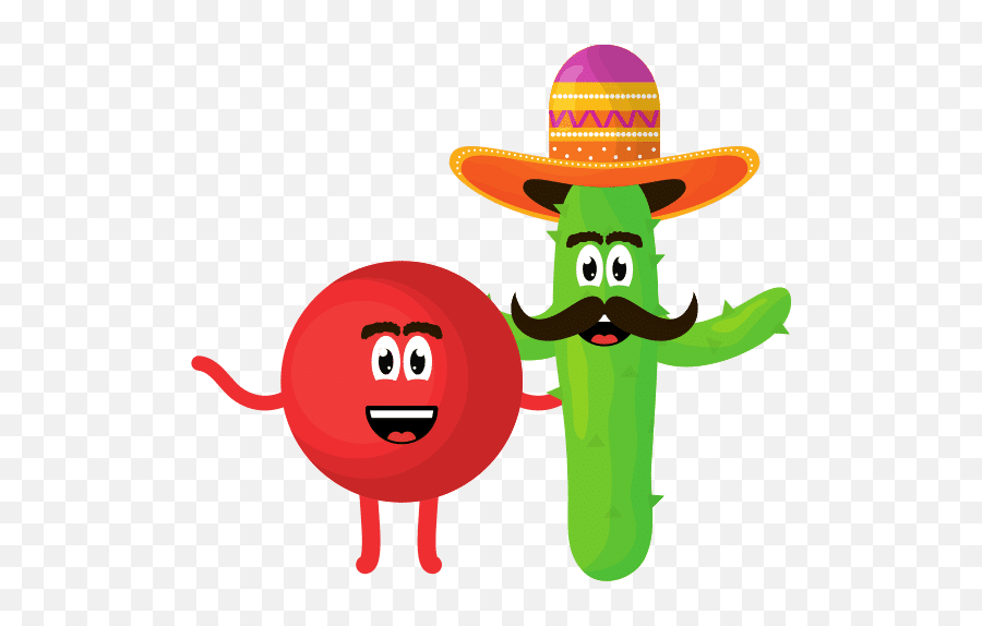 Mexican Cactus Character Icon - Canva Emoji,Mecian Emoji