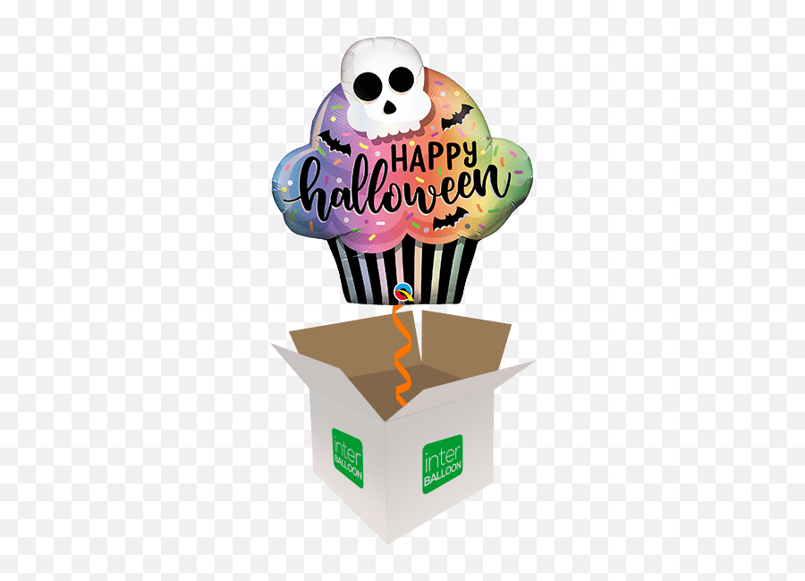 Halloween Helium Balloons Delivered In - Sparkling Valentine Emoji,Skull And Sleeping Emoji