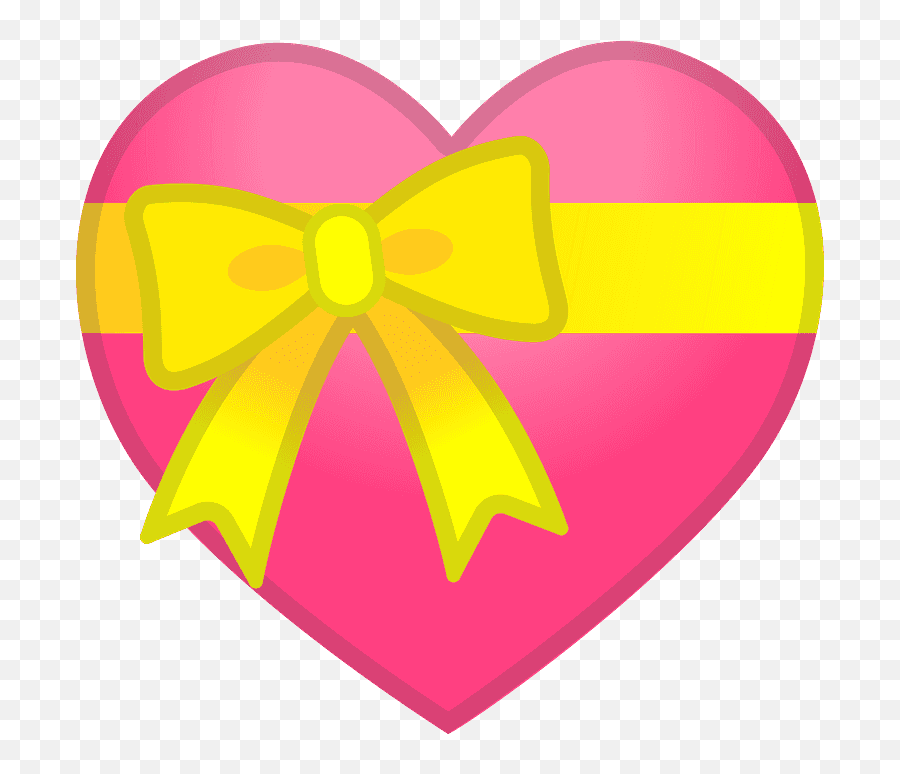 Heart With Ribbon Emoji - Corazon Con Lazo Emoji,Heart With Ribbon Emoji Meaning