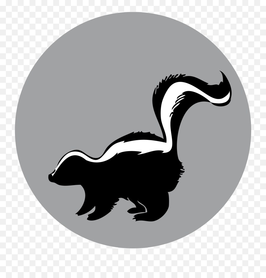 Raccoon Silhouette American Mink Duck Skunk - Raccoon Png Skunk Silhouette Yard Art Emoji,Skunk Emoji Facebook
