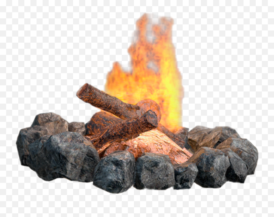 Camping Fire Campfire Sticker By Janet - Bonfire Png Emoji,Is There A Campfire Emoji