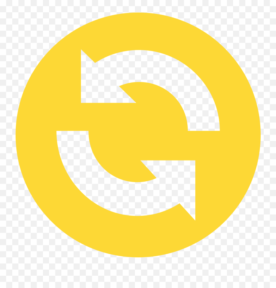 Eo Circle Yellow Arrow - Rotating Yellow Arrow Emoji,Rotating Emoji